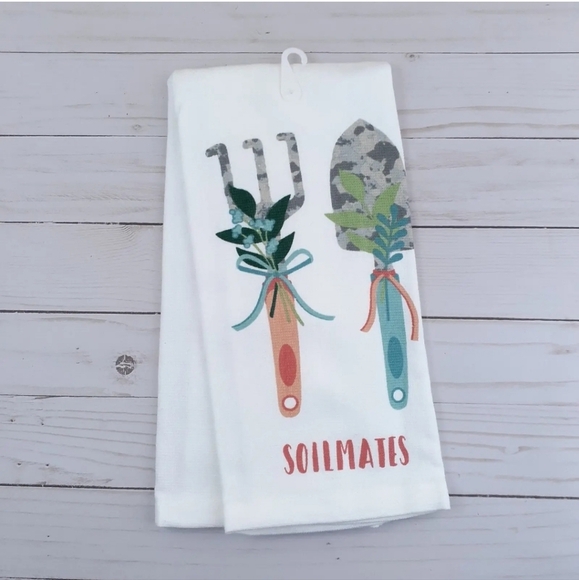 Kitchen Towel Dual Purpose Soil Mates Garden Shovel Rake - Picture 3 of 3